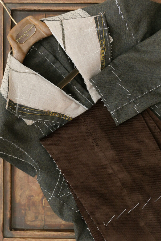 Neapolitan bespoke tailoring jacket